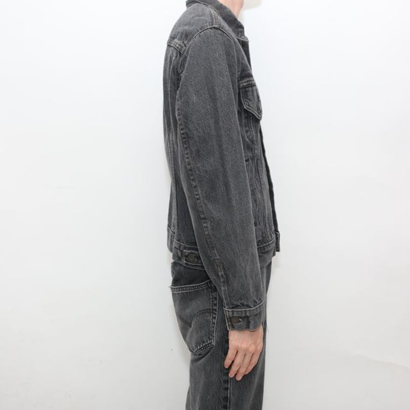80's Levi's 70506-0259 Black Denim Jacket | Strato 80's Levi's 70506-0259 Black Denim Jacket | Strato
