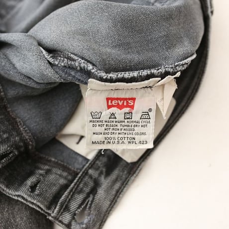 90s Levi's 501 Black Denim Pants MADE IN USA