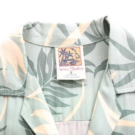 Rayon Aloha S/S Shirt MADE IN HAWAII