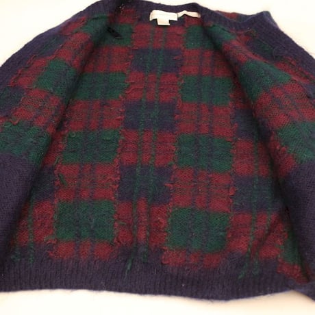 Mohair Hand Knitted Cardigan