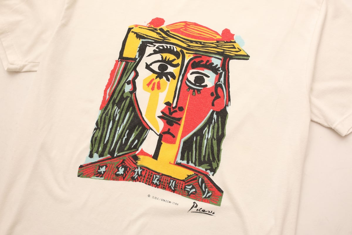 【未使用】✰パブロ·ピカソ✰『1939年』作品 「黄色のセーター」 隠れ名画 黄色いセーターの女（パブロ・ピカソ作） : 世界美術館