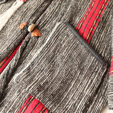 Vintage EthnicHoodie Coat
