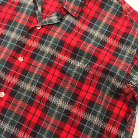 60s Cotton Check Shirt