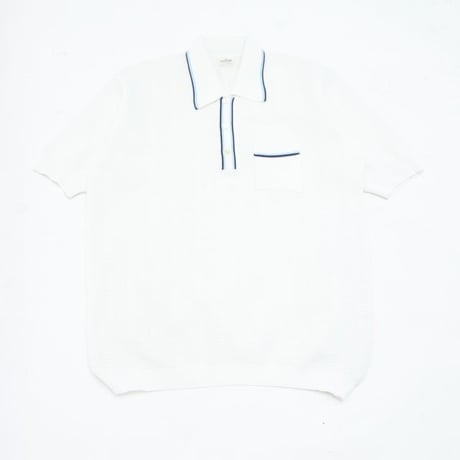 Euro Vintage Knit Polo Shirt