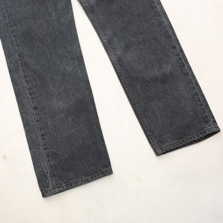 80s Levi's 501-0658 Black Denim Pants