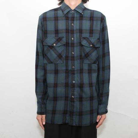 CLAYBROOKE Plaid Acrylic L/S Shirt