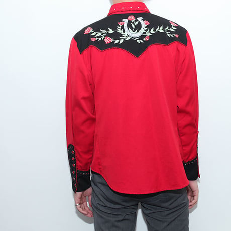 Embroidary L/S Western Shirt