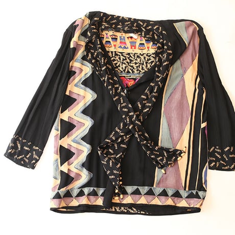 Vintage Bow Tie Blouse