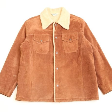 Suede Leather Shearing Coat