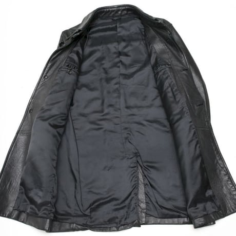 Black Leather Coat