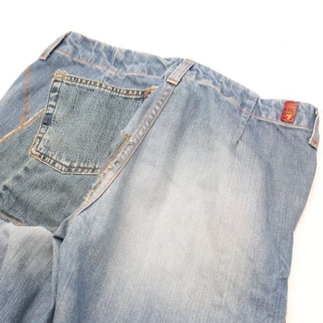 Vintage Custom Flared Denim Pants