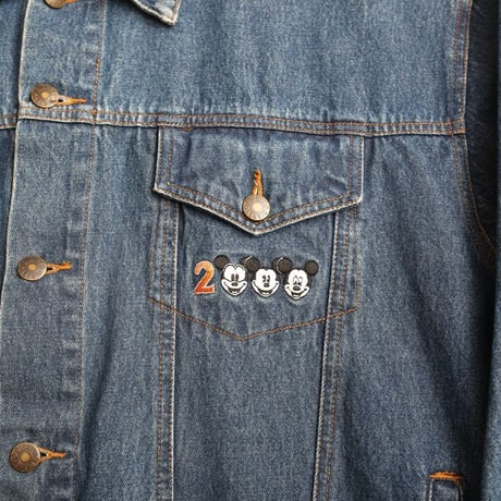 2000s Disney Denim Jacket "Millennium Mickey"