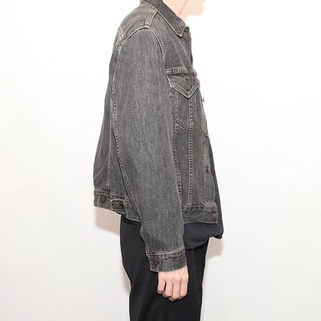 Levis Black Denim Trucker Jacket
