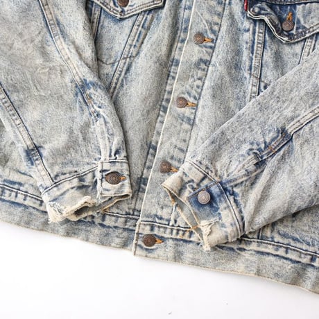 90s Levi's Liner Flannel Denim Jacket 70417-9319