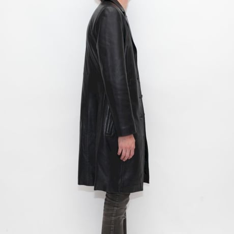 Skinny Leather Coat