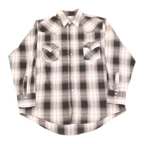 ELY Ombre Checked Western L/S Shirt
