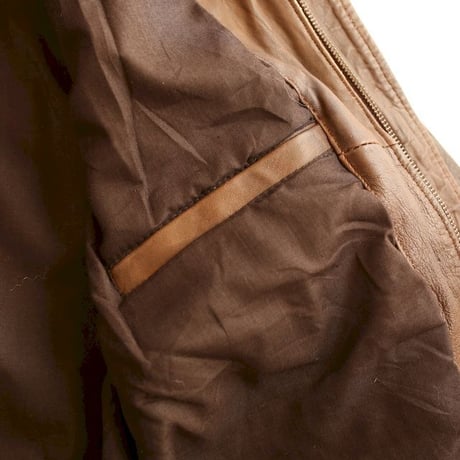 A2 Type Flight Leather Jacket Dead Stock