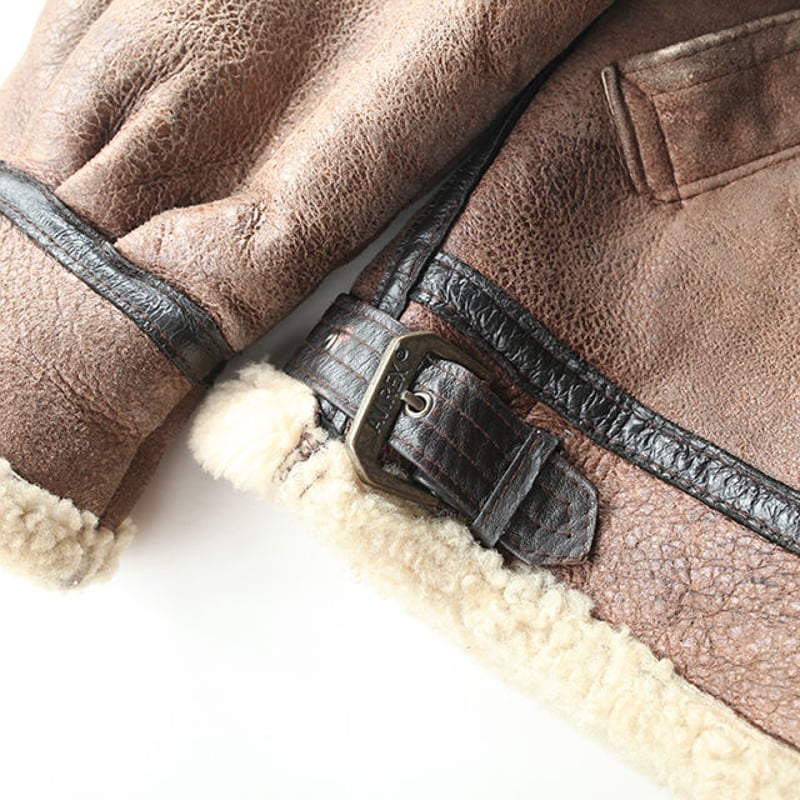 Vintage B-3 Mouton Leather Jacket AVIREX | Strato Vintage B-3 Mouton Leather Jacket AVIREX | Strato
