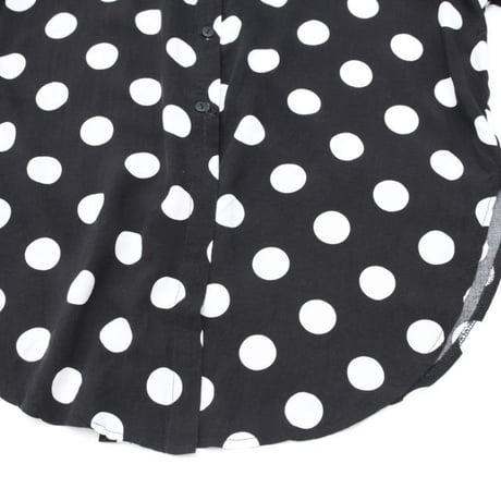 Rayon Dot Pattern L/S Shirt