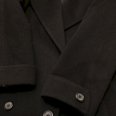 Double Breasted Wool Long Coat