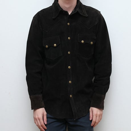 スウェード スナップジャケット Vintage Suede Jacket