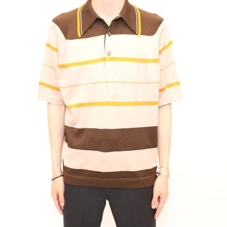 Vintage Knit Polo Shirt