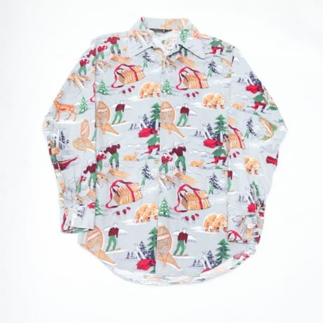 Vintage Jc Penney Cotton Flannel  L/S Shirt