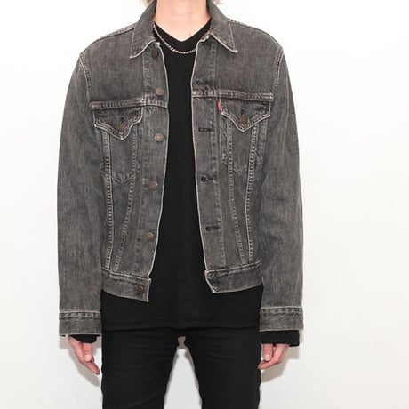 Levis Black  Denim Trucker Jacket