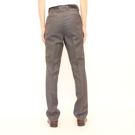 Slim Fit Striped Slacks