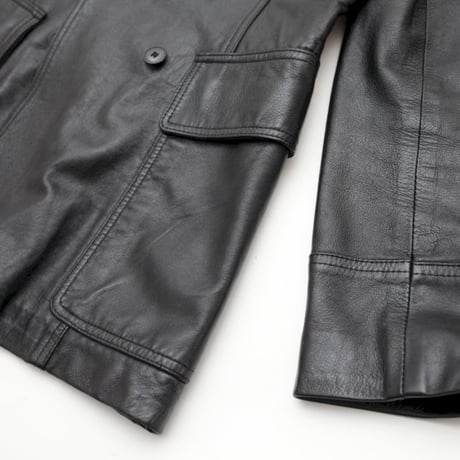 Skinny Leather Coat MADE IN ENGLAND