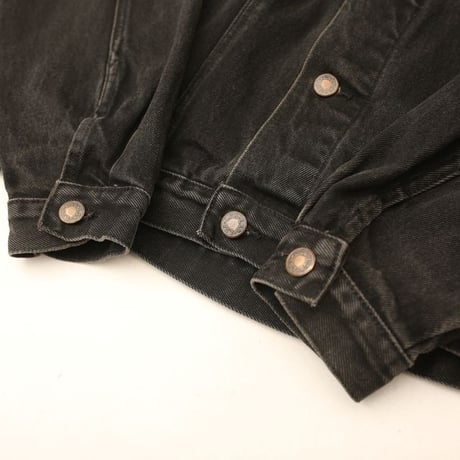 Black Denim Trucker Jacket
