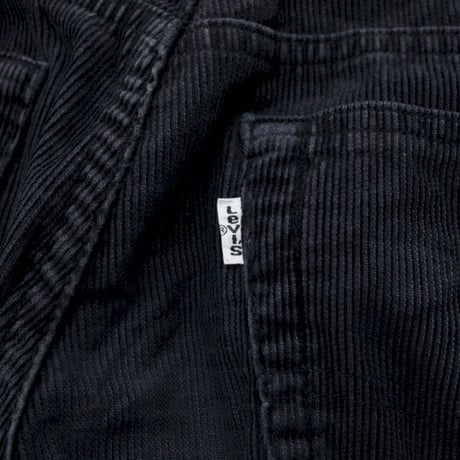 Levis 517 Black Corduroy Pants