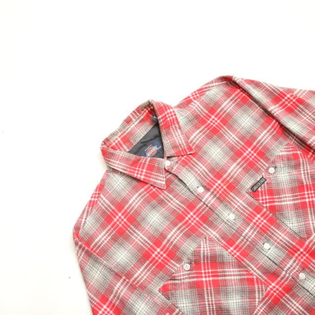 Dickies Plaid Print Flannel Shirt