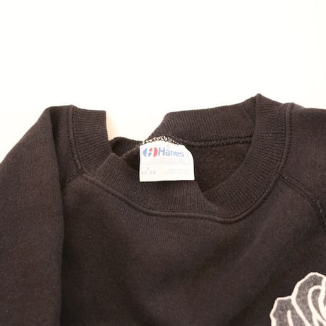 80's Hanes 'Rose' Print Sweat Shirt