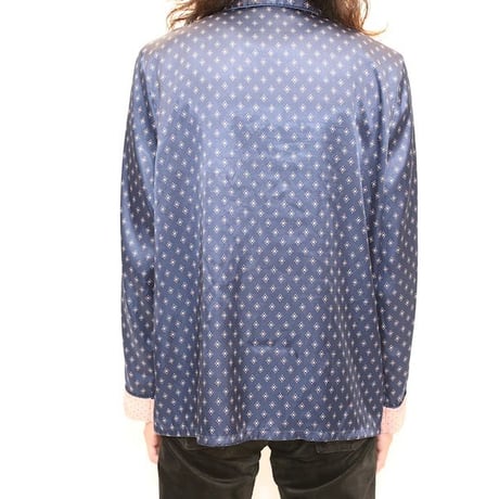 Fine Pattern Pajama Shirt