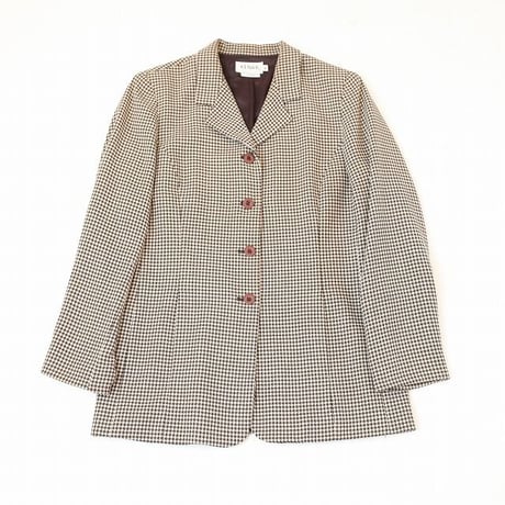 Hound's Tooth Tailored Jacket