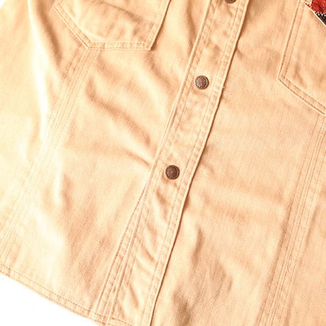 Patchwork Shirt Jacket