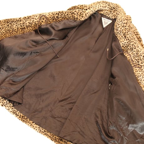 Leopard Fake Fur Coat