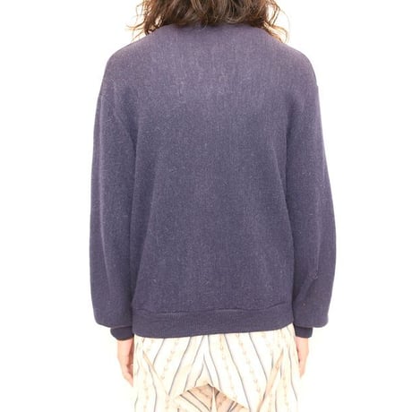 70's Arnold Palmer Alpaca × Wool Knit Cardigan
