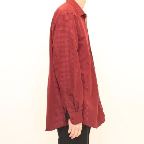 Polka Dot Pattern L/S Shirt