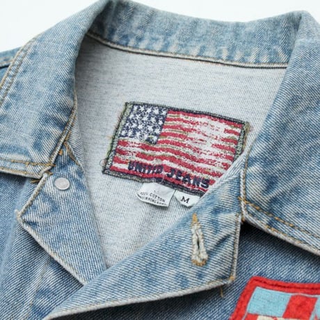 Patch Custom Denim Vest