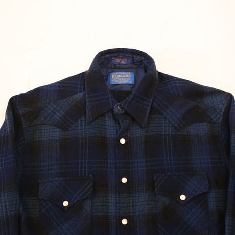 Pendleton Checked Wool Western L/S Shirt