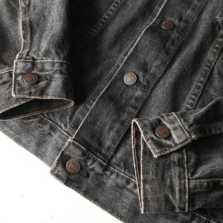 Levis Black Denim Trucker Jacket