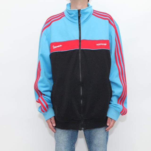 新品 adidas Vespa ベスパ コラボ トラックジャケット トレフォイル Adidas × Vespa Track Jacket | Strato