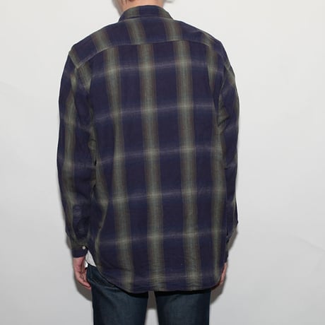Ombre Check Flannel L/S Shirt