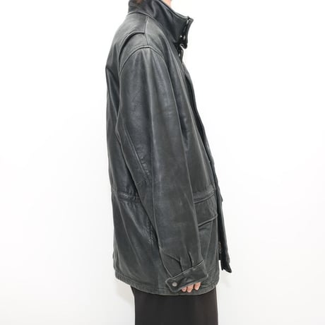 London Fog Lamb Leather Coat
