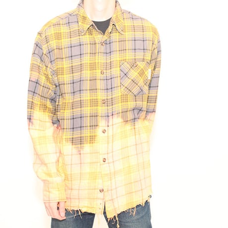 Hard Bleach Flannel L/S Shirt