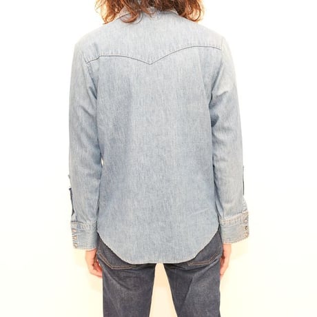 80's BIG MAC Denim Western Shirt MADE IN USA
