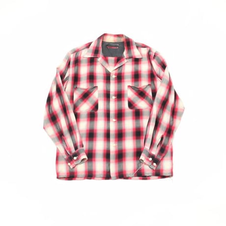 Rayon Ombre Check L/S Shirt