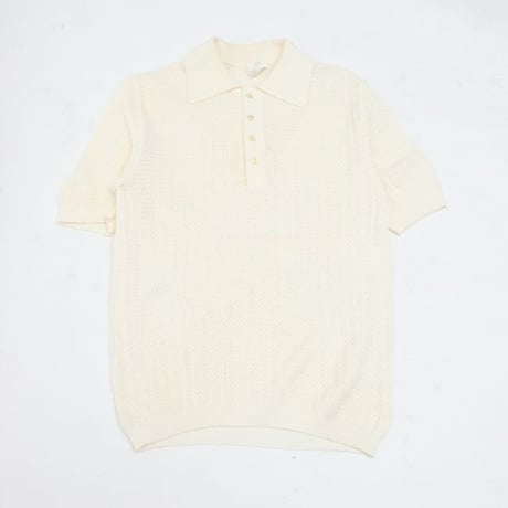 Euro Vintage Knit Polo Shirt